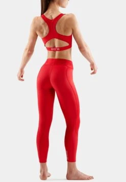 SKINS KOMPRESSIONSHOSE THERMAL LONG - Tights - Red 8 SKINS KOMPRESSIONSHOSE THERMAL LONG - Tights - Red -Skins a19376db32ea47ddbe755da4ca9c1c31