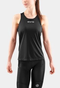 SKINS TANK - Top - Black