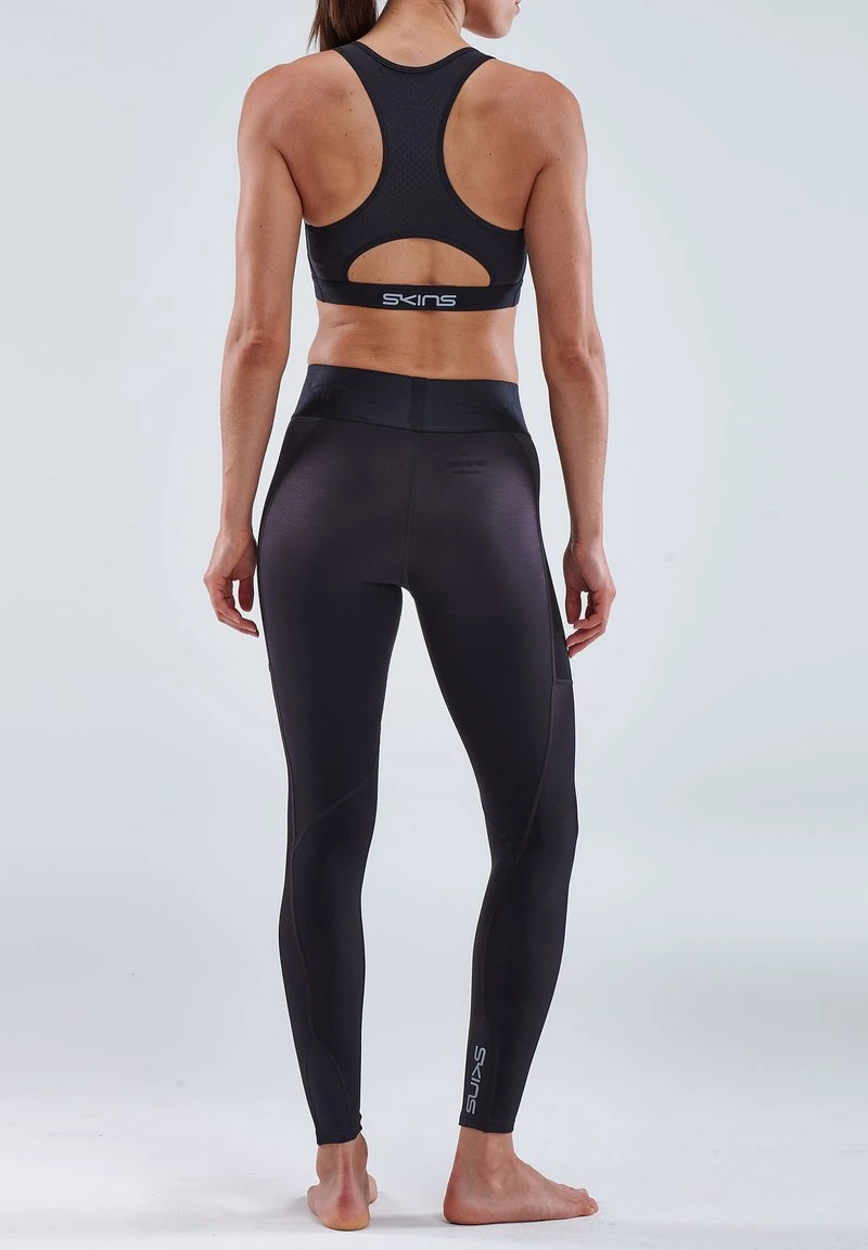 SKINS KOMPRESSIONSHOSE THERMAL LONG - Tights - Black 3 SKINS KOMPRESSIONSHOSE THERMAL LONG - Tights - Black – Bild 3