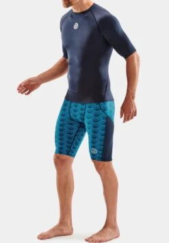 SKINS SHORT SLEEVE - T-Shirt Print - Navy Blue -Skins b812732b4d4f40b682e479f7d52f899f