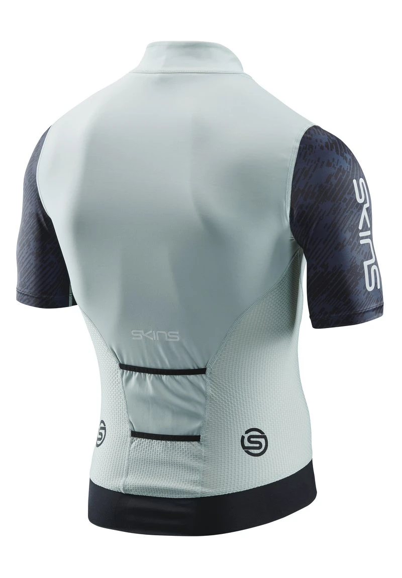 SKINS ELITE - Sport T-shirt - Moss Graphite 2 SKINS ELITE - Sport T-shirt - Moss Graphite – Bild 2