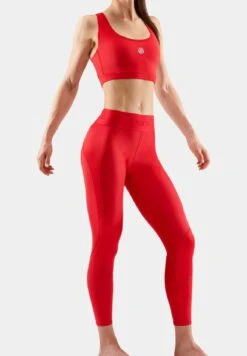 SKINS Tights - Red -Skins bf0b012a851d4457b374975d20eabb3d