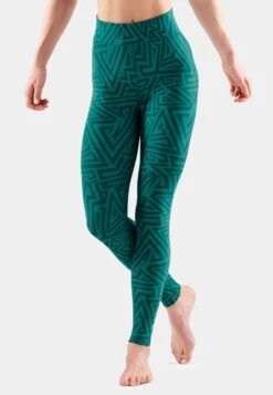 SKINS Tights - Lt Teal Angle