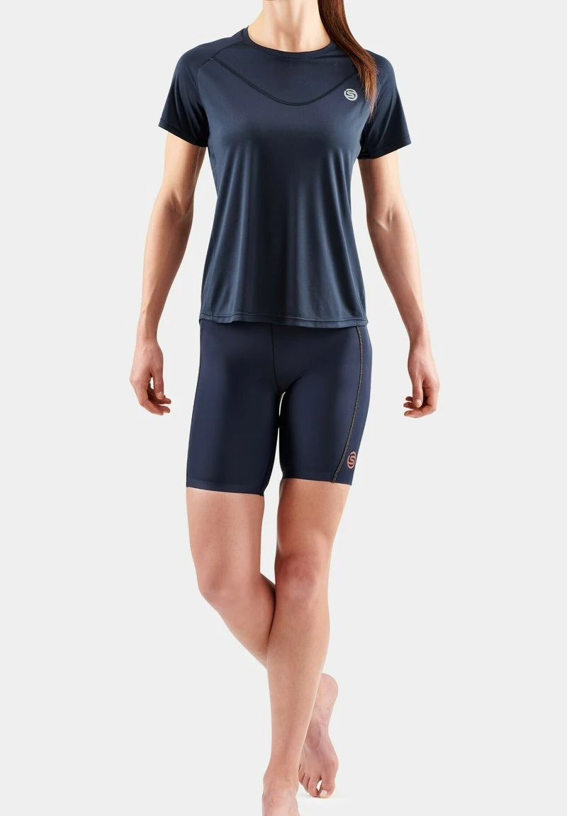 SKINS SHORT SLEEVE - T-Shirt Basic - Navy Blue 2 SKINS SHORT SLEEVE - T-Shirt Basic - Navy Blue – Bild 2