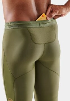 SKINS KOMPRESSIONS - Kurze Sporthose - Khaki 8 SKINS KOMPRESSIONS - Kurze Sporthose - Khaki -Skins c33f13eada0c4d039e9507850ca570cf
