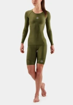 SKINS LONGSLEEVE - Langarmshirt - Khaki 10 SKINS LONGSLEEVE - Langarmshirt - Khaki -Skins cd106fa72bf24824b05bf760d4a0d0fd