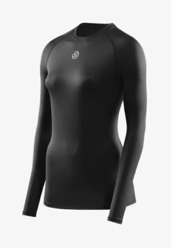 SKINS S1 LONGSLEEVE - Langarmshirt - Black 10 SKINS S1 LONGSLEEVE - Langarmshirt - Black -Skins d09c4213dc964de6a1755e460c6dfef9