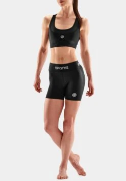 SKINS Kurze Sporthose - Black