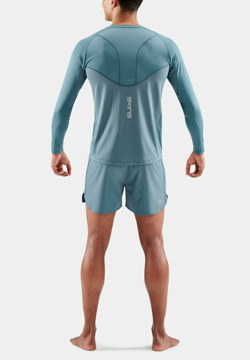 SKINS LONGSLEEVE - Langarmshirt - Blue Grey 3 SKINS LONGSLEEVE - Langarmshirt - Blue Grey – Bild 3