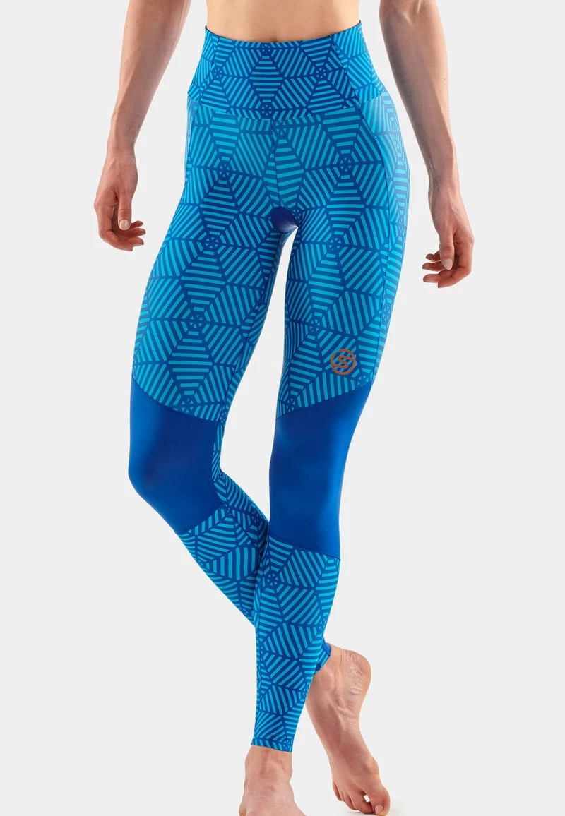 SKINS Tights - Lapis Linear 1 SKINS Tights - Lapis Linear