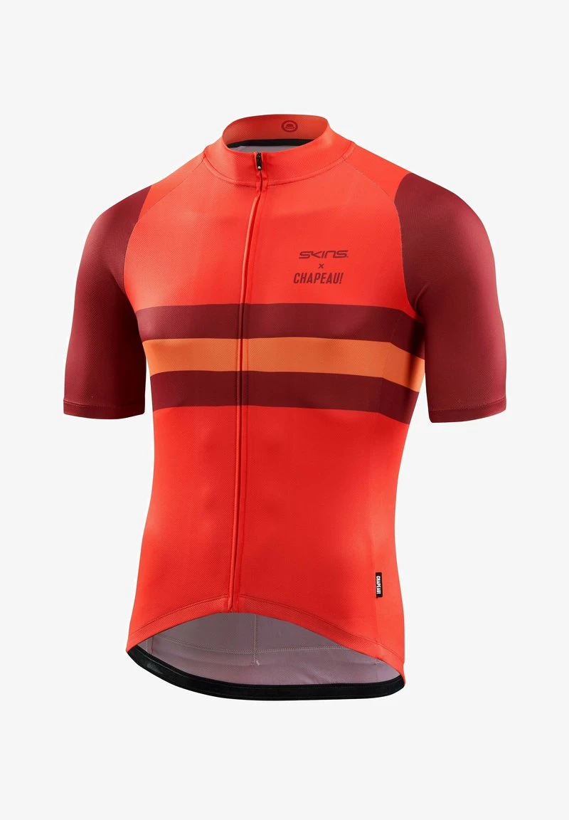 SKINS CHAPEAU - Cycling-Trikot - Bright Red 3 SKINS CHAPEAU - Cycling-Trikot - Bright Red – Bild 3