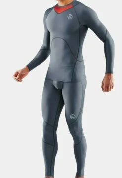 SKINS LONGSLEEVE - Langarmshirt - Charcoal 11 SKINS LONGSLEEVE - Langarmshirt - Charcoal -Skins dabc1d2946d84f439796dc3a6d8ae269