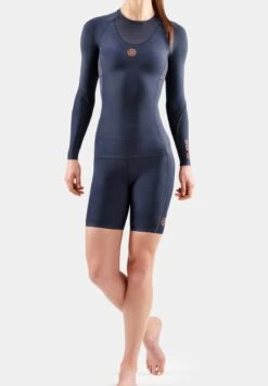 SKINS KOMPRESSION - Langarmshirt - Navy Blue 10 SKINS KOMPRESSION - Langarmshirt - Navy Blue -Skins dd05240014b14af9ae13935f470cbf6f