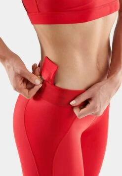 SKINS KOMPRESSIONSHOSE THERMAL LONG - Tights - Red 9 SKINS KOMPRESSIONSHOSE THERMAL LONG - Tights - Red -Skins dd71572e959447499111e888b6d280b2