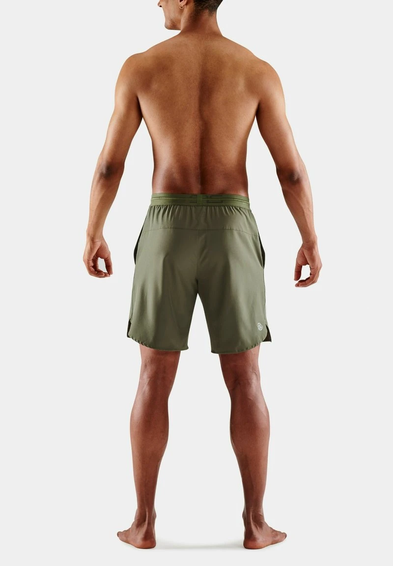 SKINS Kurze Sporthose - Khaki 3 SKINS Kurze Sporthose - Khaki – Bild 3