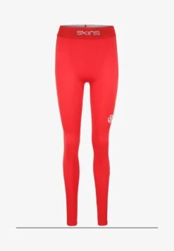 SKINS KOMPRESSIONSHOSE S1 LONG TIGHTS - Unterhose Lang - Red -Skins e38985544aff496eb526a9fbfc37a180
