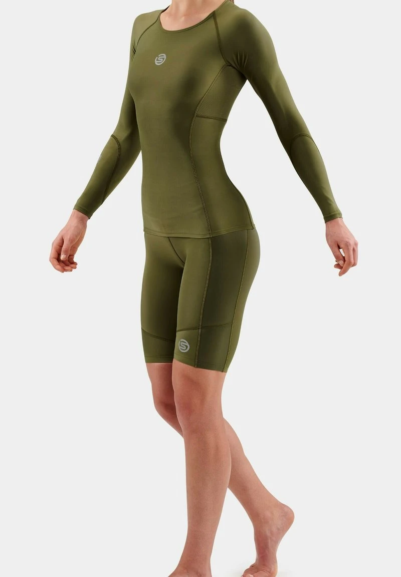 SKINS LONGSLEEVE - Langarmshirt - Khaki 4 SKINS LONGSLEEVE - Langarmshirt - Khaki – Bild 4