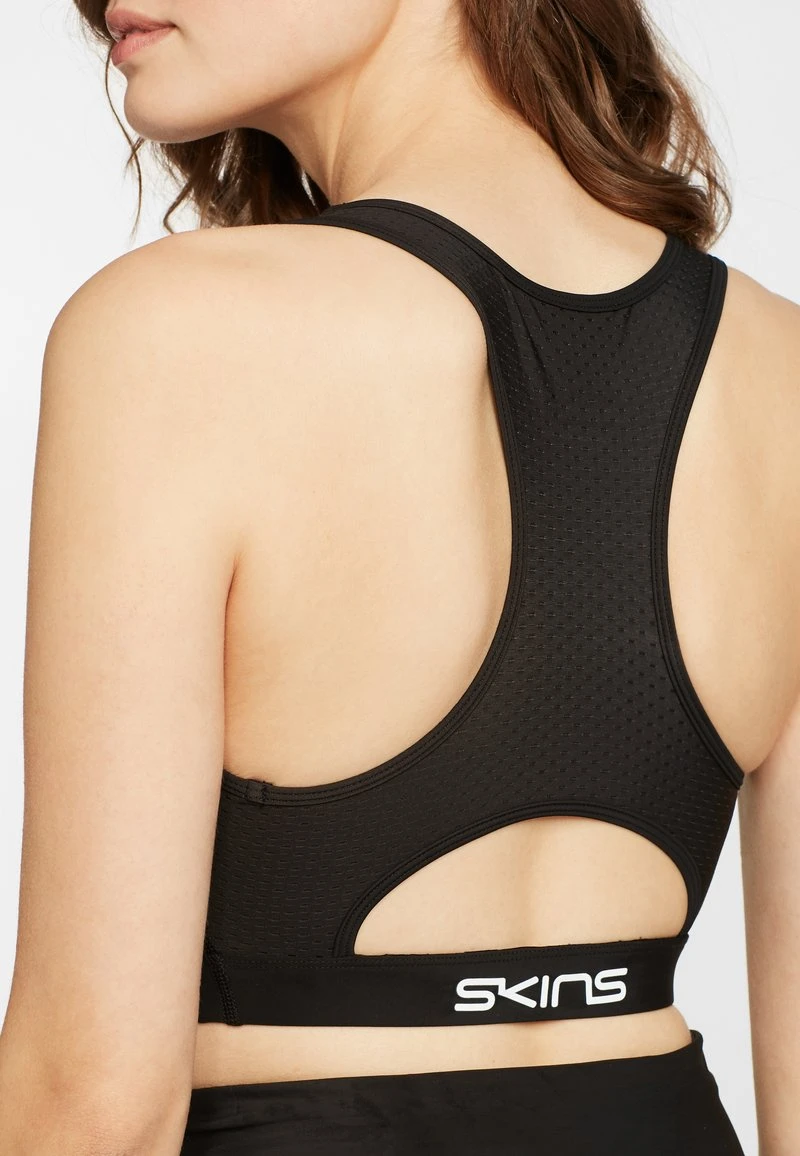 SKINS Sport-BH Mit Mittlerer Stützkraft - Black 5 SKINS Sport-BH Mit Mittlerer Stützkraft - Black – Bild 5