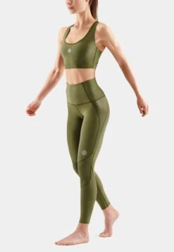 SKINS Tights - Khaki -Skins f4cb6c6be51742398dcdbf1a832d4a84