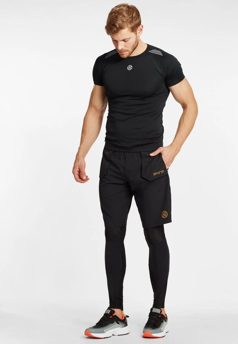 SKINS SUPERPOSE - Tights - Black 2 SKINS SUPERPOSE - Tights - Black – Bild 2