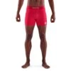 SKINS 1-Series Fitness-Shorts - Rot