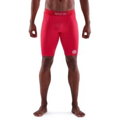 SKINS 1-Series Half Tights - Rot
