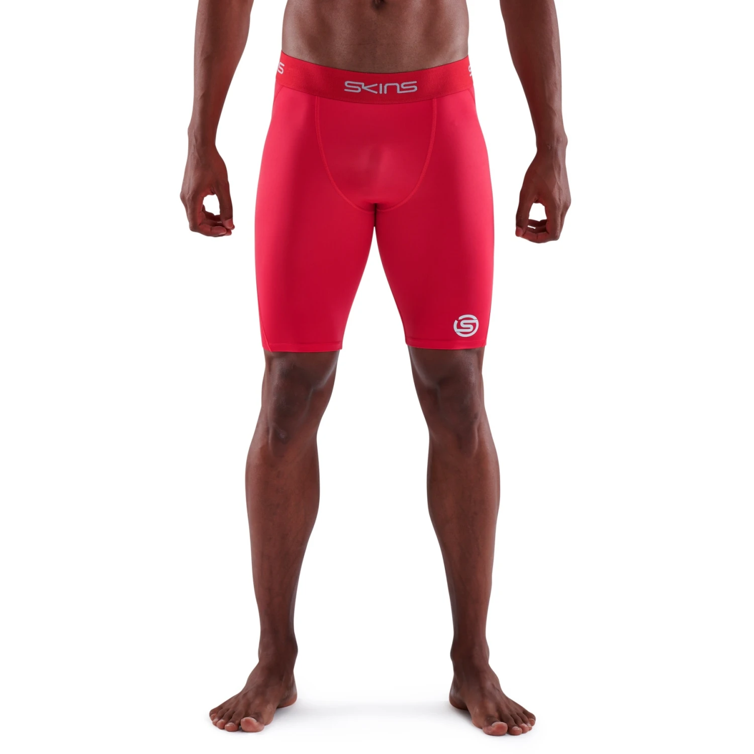 SKINS 1-Series Half Tights - Rot 1 SKINS 1-Series Half Tights - Rot