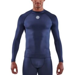 SKINS 1-Series Langarm-Shirt - Navy Blue