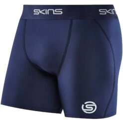 SKINS 1-Series Fitness-Shorts - Navy Blue -Skins skins 1 series shorts navy blue 1 1393733