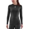SKINS 1-Series Damen Langarm-Shirt - Schwarz