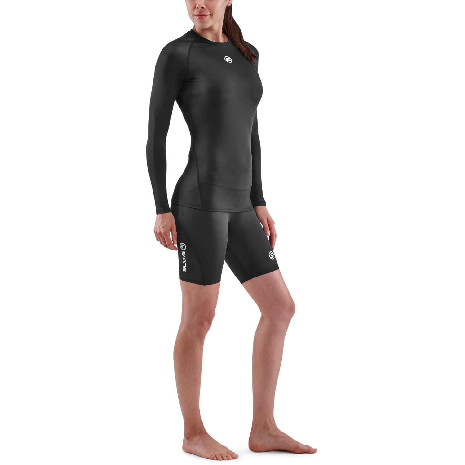 SKINS 1-Series Damen Langarm-Shirt - Schwarz 5 SKINS 1-Series Damen Langarm-Shirt - Schwarz – Bild 5