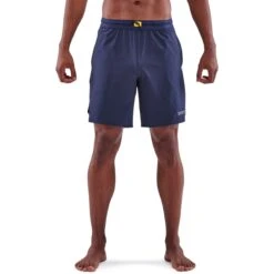 SKINS 3-Series 7" X-Fit Laufshorts - Navy Blue