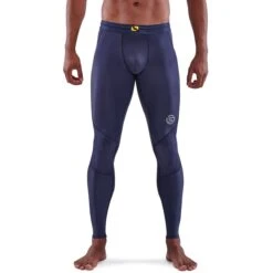 SKINS 3-Series Long Tights - Navy Blue