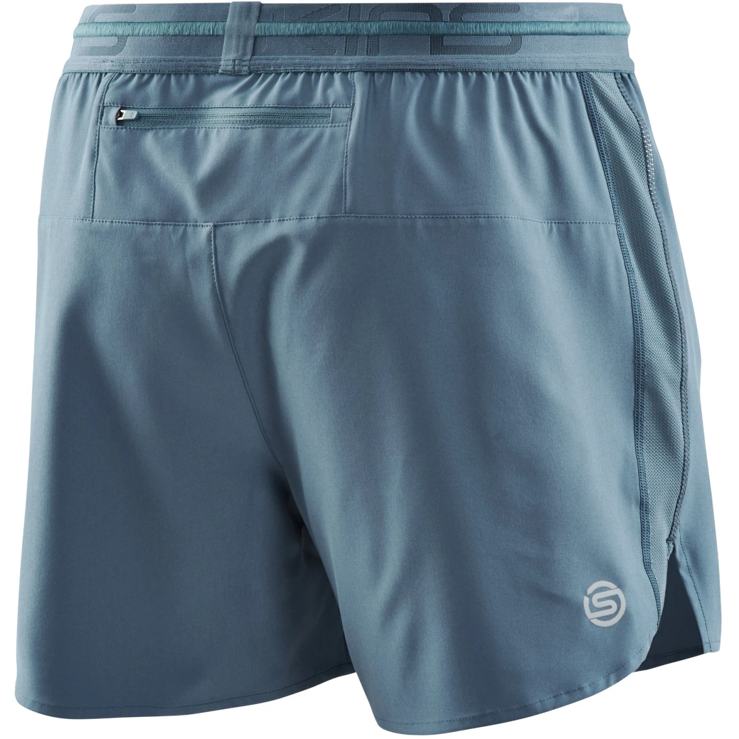 SKINS 3-Series 4" Laufshorts - Blau Grau 2 SKINS 3-Series 4" Laufshorts - Blau Grau – Bild 2