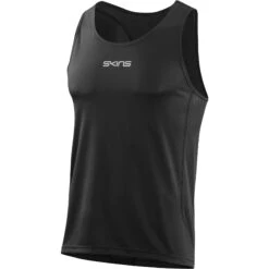 SKINS 3-Series Lauf-Tanktop - Schwarz