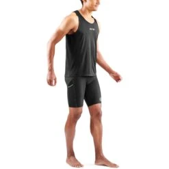 SKINS 3-Series Lauf-Tanktop - Schwarz -Skins skins 3 series running singlet black 3 1392713