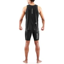 SKINS 3-Series Lauf-Tanktop - Schwarz -Skins skins 3 series running singlet black 7 1392711