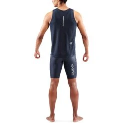 SKINS 3-Series Lauf-Tanktop - Navy Blue -Skins skins 3 series running singlet navy blue 7 1392730