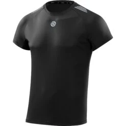SKINS 3-Series Kurzarmshirt - Schwarz 9 SKINS 3-Series Kurzarmshirt - Schwarz -Skins skins 3 series short sleeve top black 1 1393966