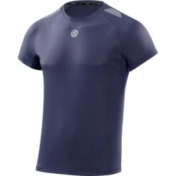 SKINS 3-Series Kurzarmshirt - Navy Blue 9 SKINS 3-Series Kurzarmshirt - Navy Blue -Skins skins 3 series short sleeve top navy blue 1 1393964