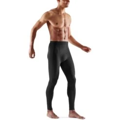 SKINS 3-Series Sleepwear Tights - Schwarz -Skins skins 3 series sleepwear long tight black 6 1494817