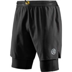 SKINS 3-Series Superpose Fitness-Hose 2-in-1 - Schwarz 10 SKINS 3-Series Superpose Fitness-Hose 2-in-1 - Schwarz -Skins skins 3 series superpose fitness shorts 2 in 1 black 1 1393599
