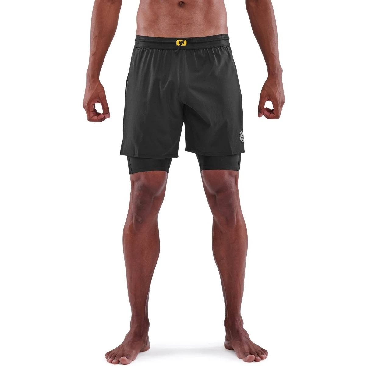 SKINS 3-Series Superpose Fitness-Hose 2-in-1 - Schwarz 1 SKINS 3-Series Superpose Fitness-Hose 2-in-1 - Schwarz