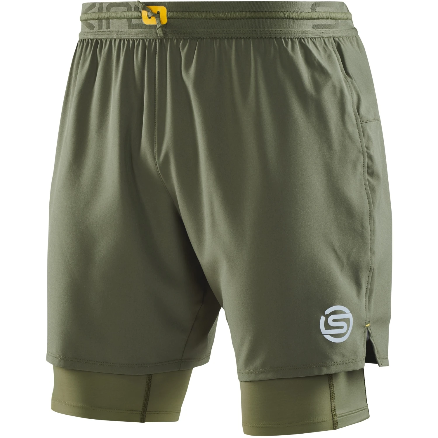 SKINS 3-Series Superpose Fitness-Hose 2-in-1 - Khaki 3 SKINS 3-Series Superpose Fitness-Hose 2-in-1 - Khaki – Bild 3