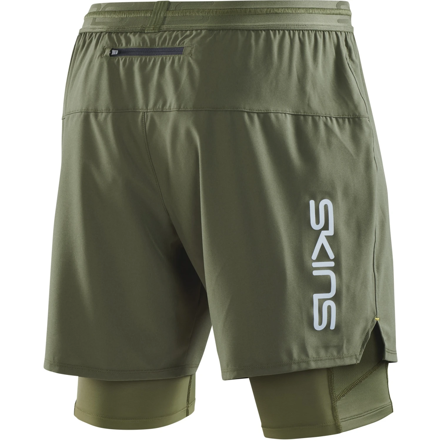 SKINS 3-Series Superpose Fitness-Hose 2-in-1 - Khaki 4 SKINS 3-Series Superpose Fitness-Hose 2-in-1 - Khaki – Bild 4