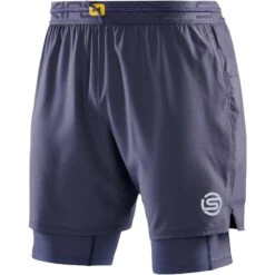 SKINS 3-Series Superpose Fitness-Hose 2-in-1 - Navy Blue 11 SKINS 3-Series Superpose Fitness-Hose 2-in-1 - Navy Blue -Skins skins 3 series superpose fitness shorts 2 in 1 navy blue 1 1393598