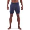 SKINS 3-Series Superpose Fitness-Hose 2-in-1 - Navy Blue