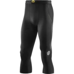 SKINS 3-Series Thermo 3/4 Tights - Schwarz -Skins skins 3 series thermal 3 4 tights black 1 1393546