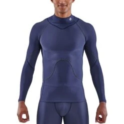 SKINS 3-Series Thermo-Shirt - Navy Blue