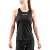 SKINS 3-Series Damen 2in1 BH-Tanktop - Schwarz